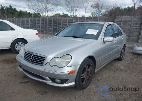 2002 Mercedes-Benz C 32 Amg из США, поврежденный, VIN WDBRF65J12F148456